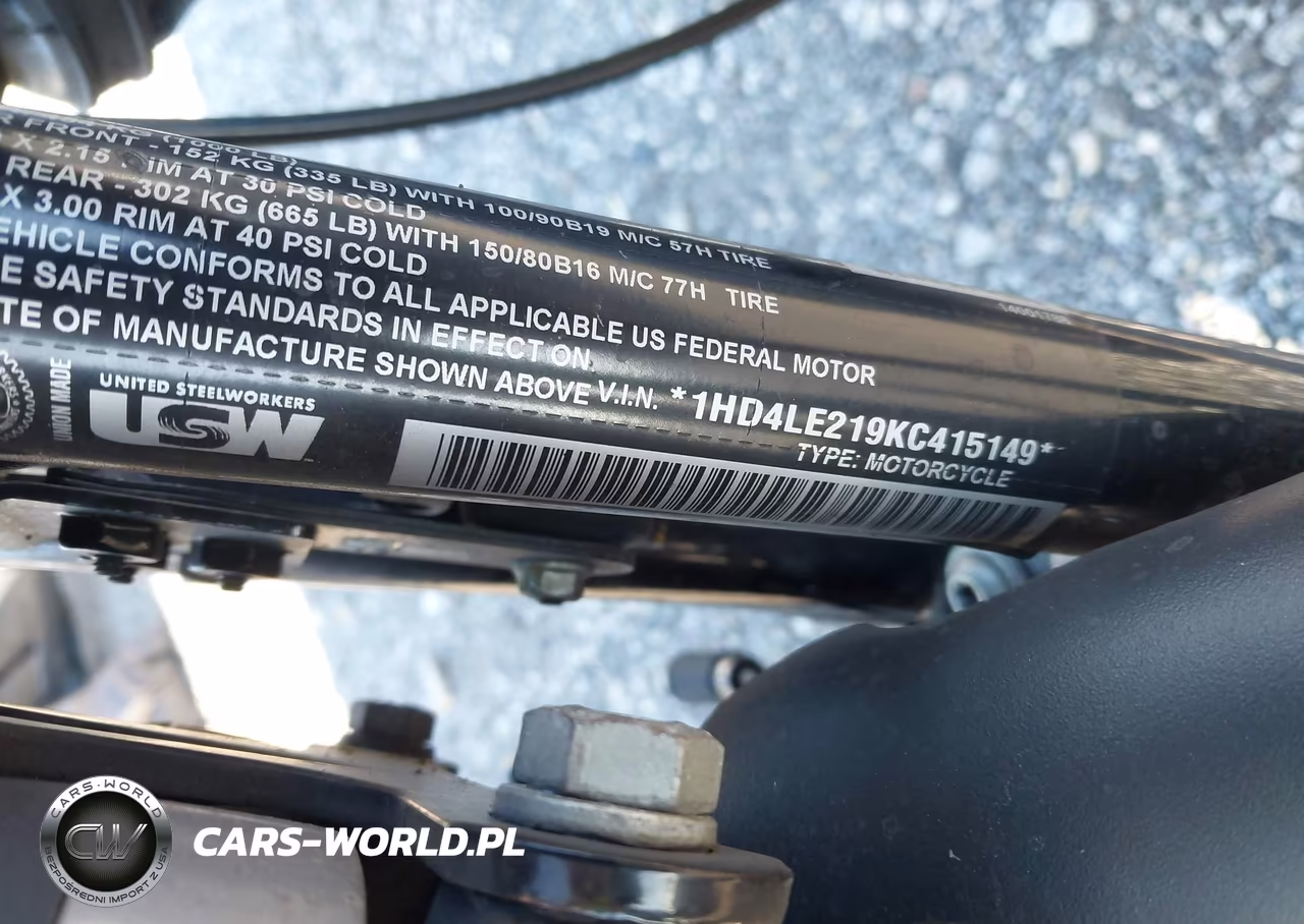2019 Harley-Davidson Xl883 N VIN:1HD4LE219KC415149 - 10