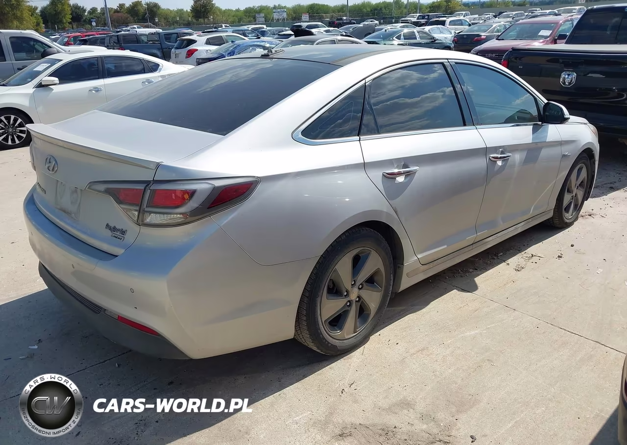 2016 Hyundai Sonata Hybrid Limited VIN:KMHE34L11GA027989 - 4