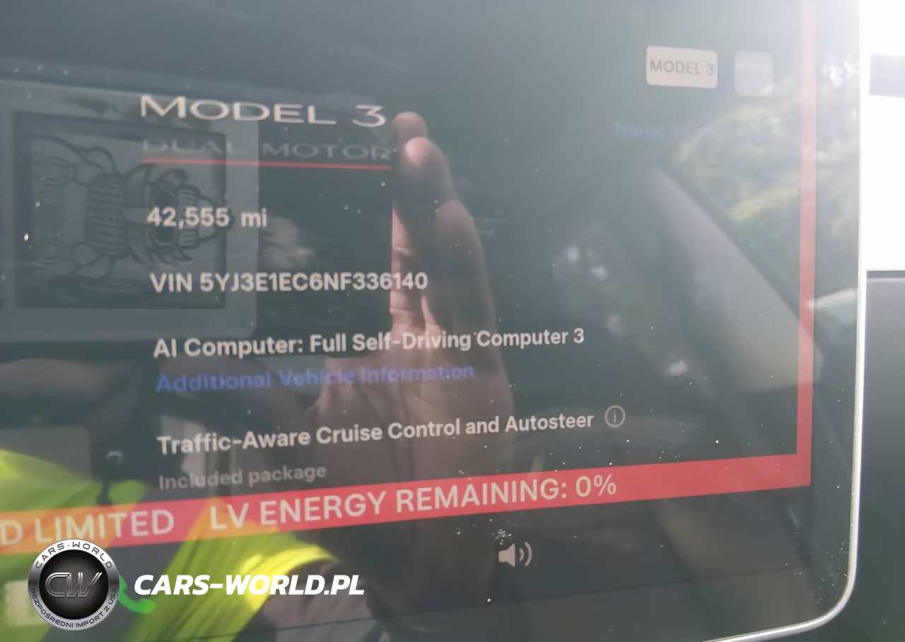 2022 Tesla Model 3 Performance Dual Motor All-Wheel Drive VIN:5YJ3E1EC6NF336140 - 15