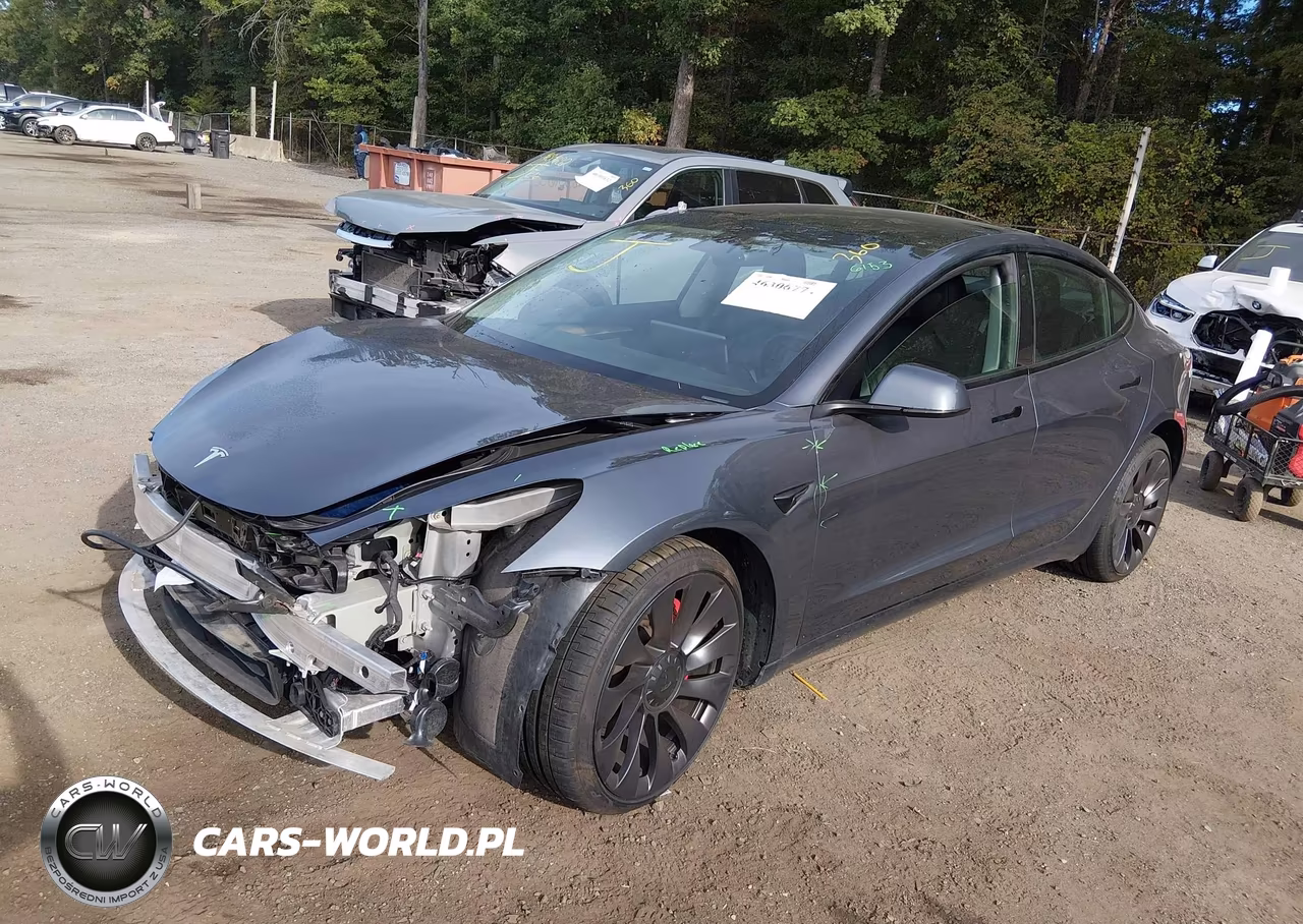 2022 Tesla Model 3 Performance Dual Motor All-Wheel Drive VIN:5YJ3E1EC6NF336140 - 2