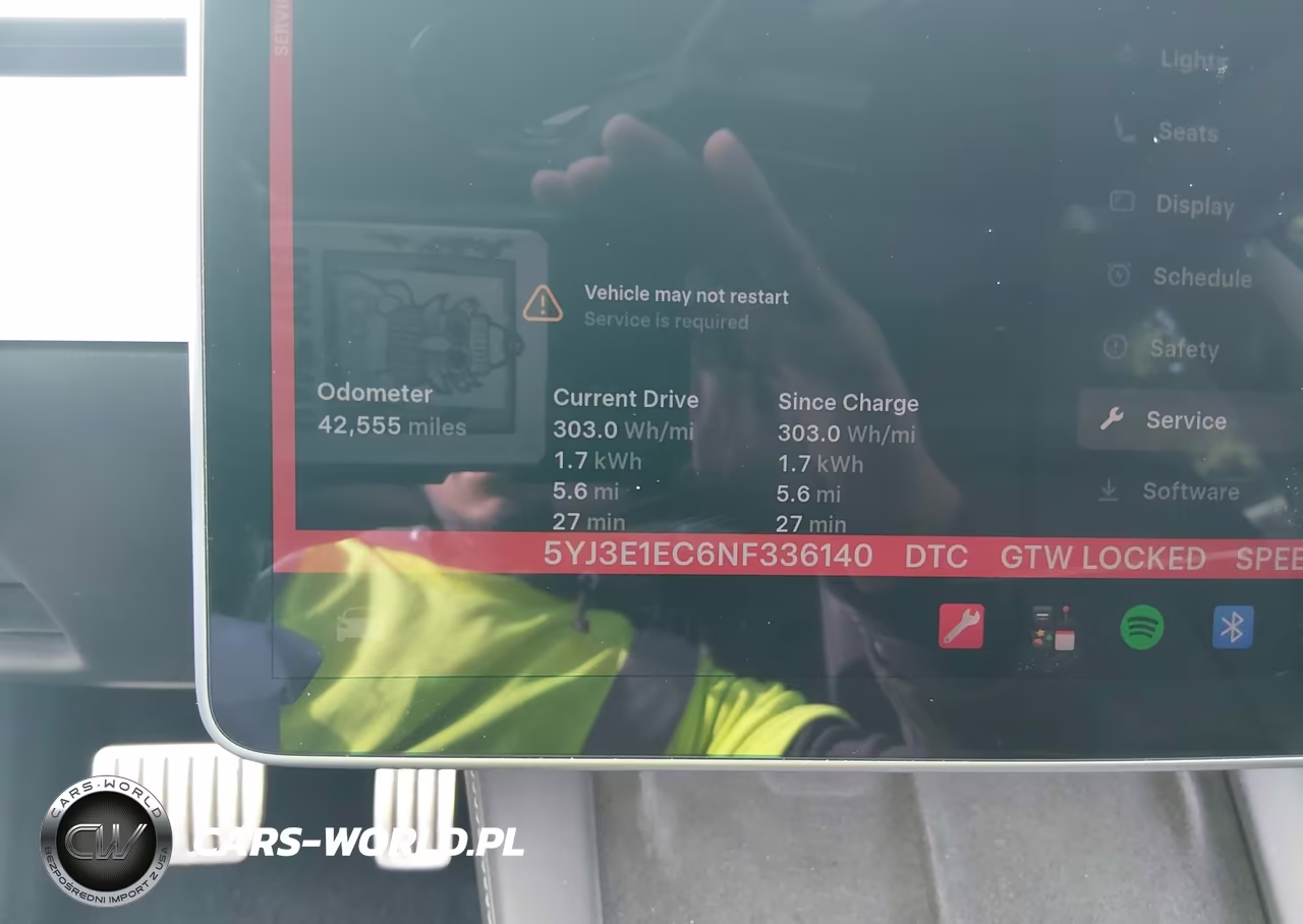2022 Tesla Model 3 Performance Dual Motor All-Wheel Drive VIN:5YJ3E1EC6NF336140 - 7