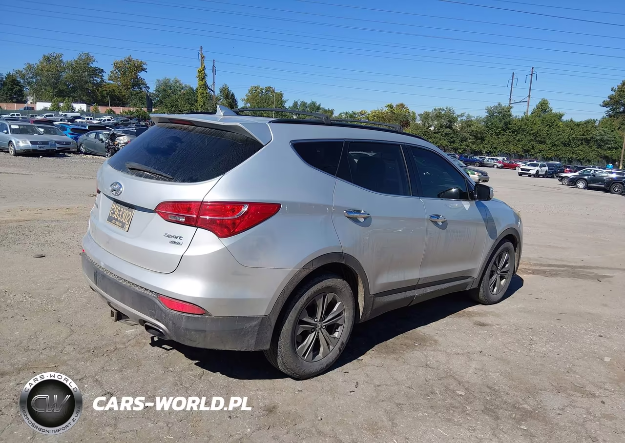 2014 Hyundai Santa Fe Sport 2.4L VIN:5XYZUDLB0EG185443 - 4