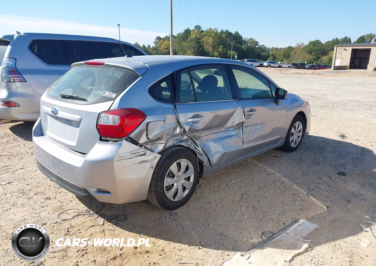 2015 Subaru Impreza 2.0I VIN:JF1GPAA66F8292496 - 4