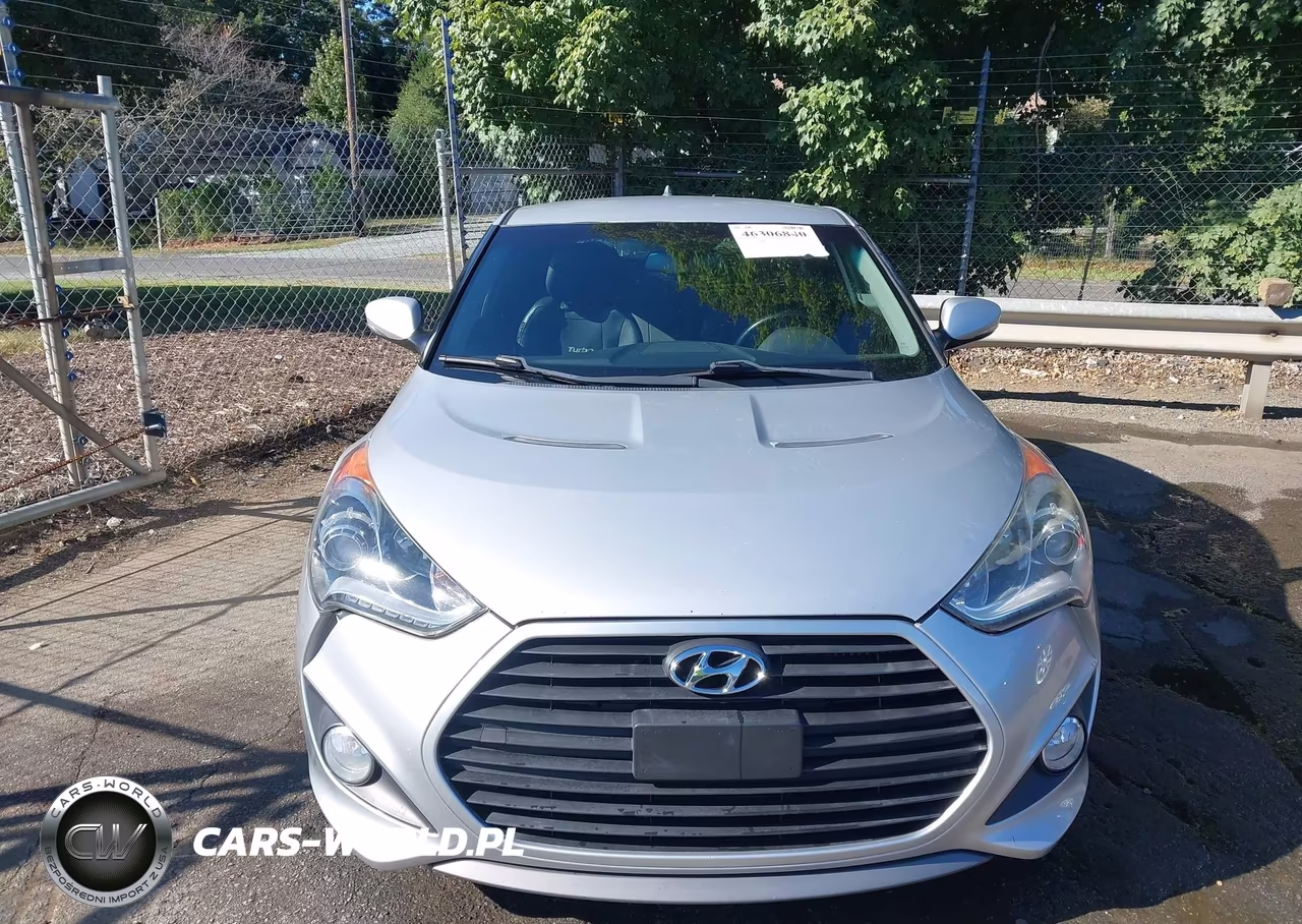 2015 Hyundai Veloster Turbo VIN:KMHTC6AE6FU244489 - 6