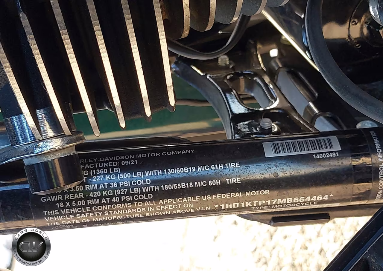 2021 Harley-Davidson Fltrxs VIN:1HD1KTP17MB664464 - 10