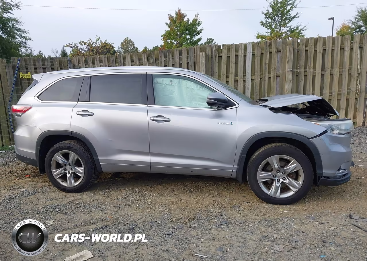 2015 Toyota Highlander Hybrid Limited VIN:5TDDCRFH8FS009612 - 14