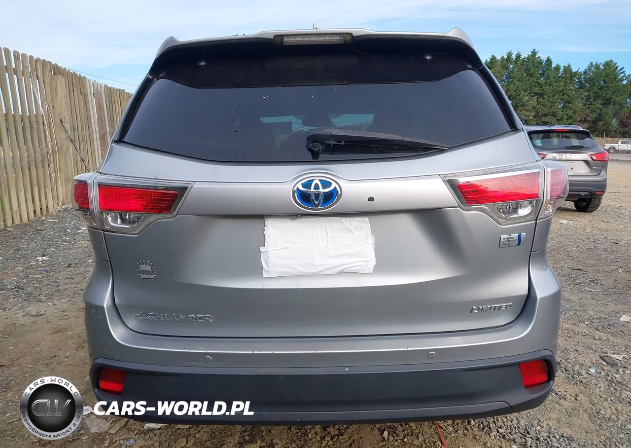 2015 Toyota Highlander Hybrid Limited VIN:5TDDCRFH8FS009612 - 17