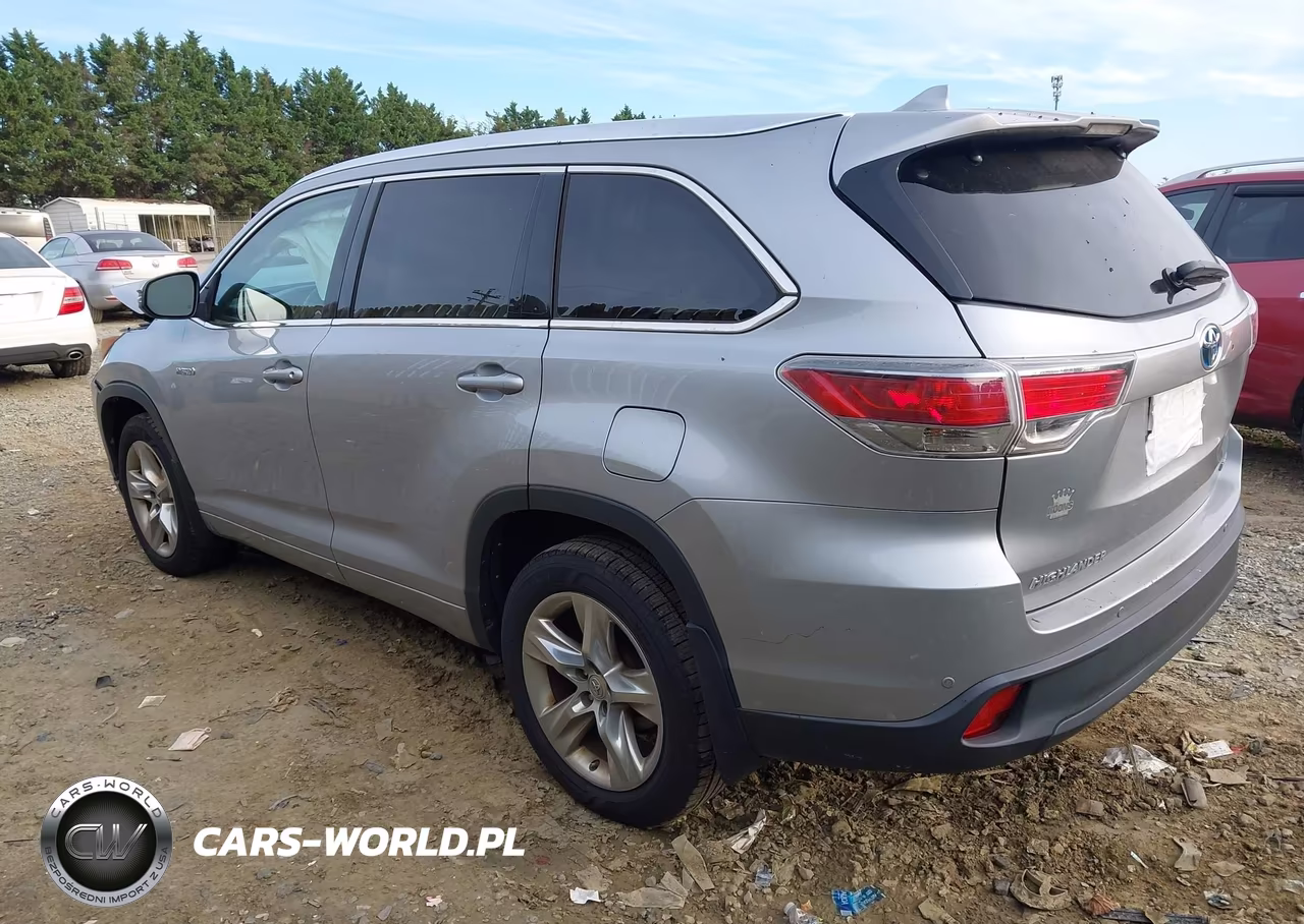 2015 Toyota Highlander Hybrid Limited VIN:5TDDCRFH8FS009612 - 3