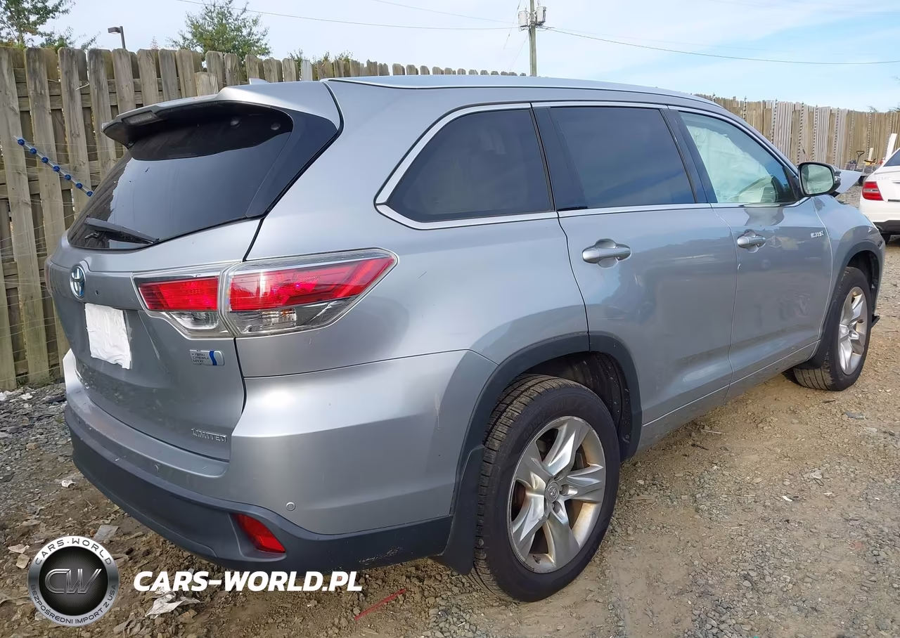 2015 Toyota Highlander Hybrid Limited VIN:5TDDCRFH8FS009612 - 4
