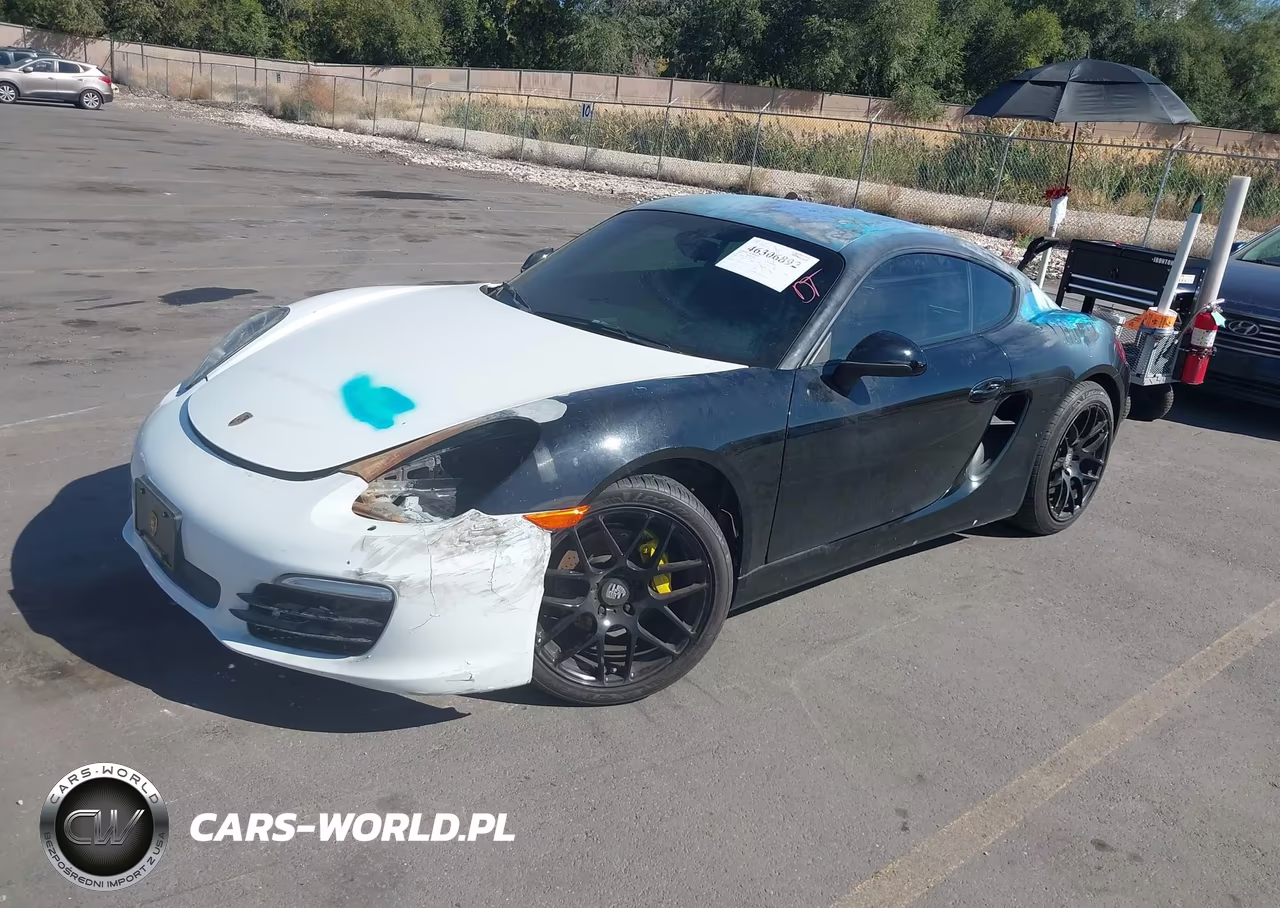 2014 Porsche Cayman VIN:WP0AA2A87EK173477 - 2