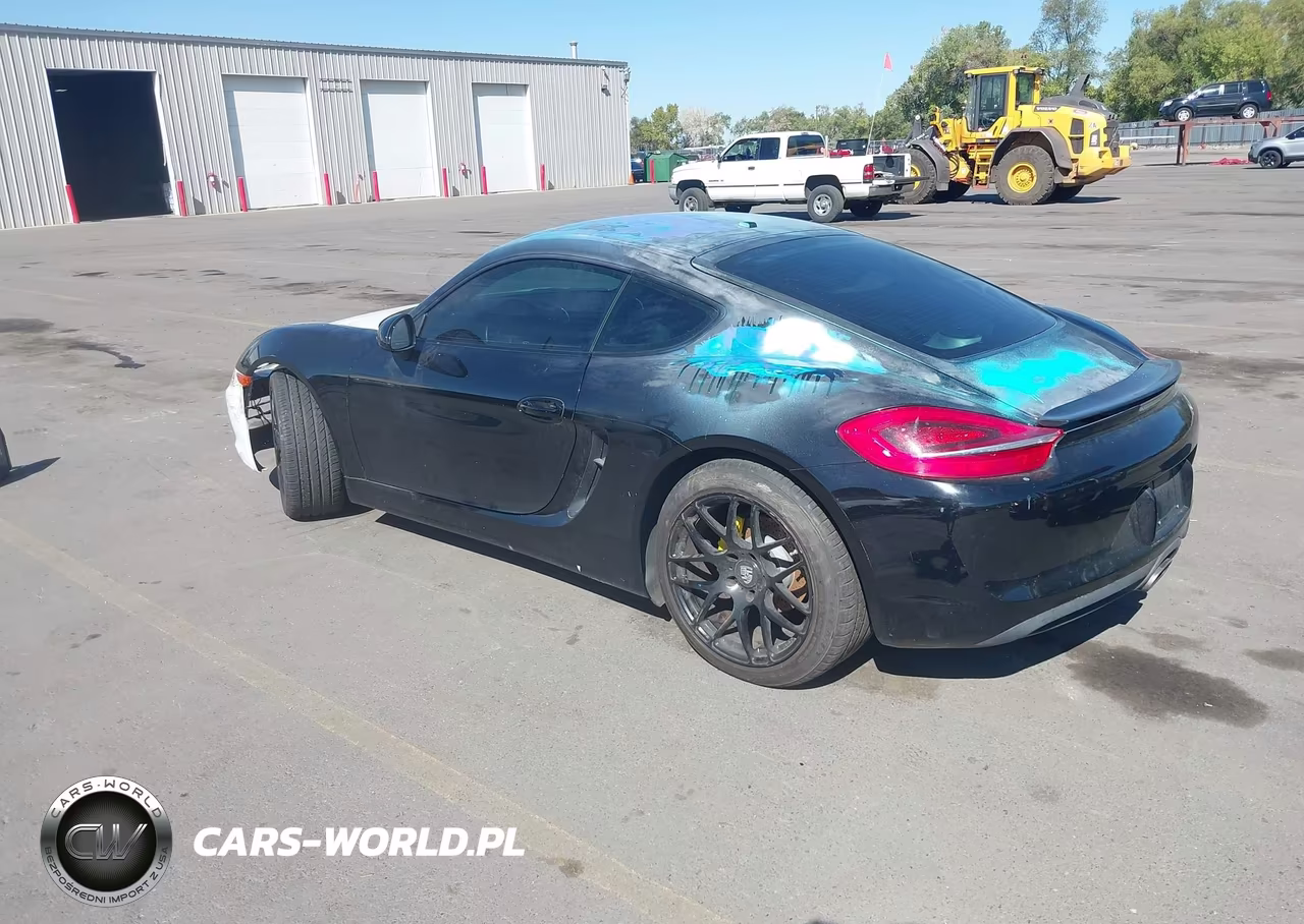 2014 Porsche Cayman VIN:WP0AA2A87EK173477 - 3