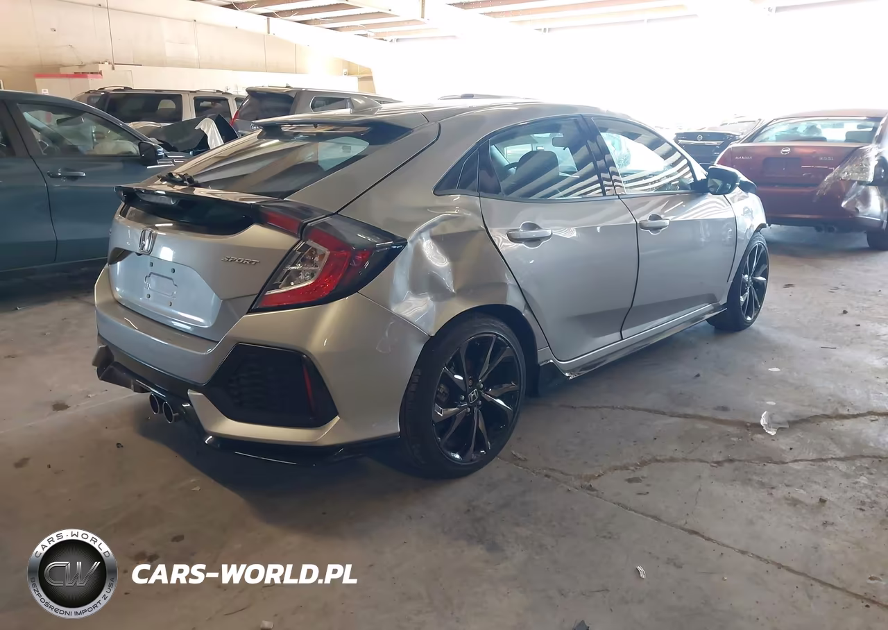 2018 Honda Civic Sport VIN:SHHFK7G42JU222756 - 4
