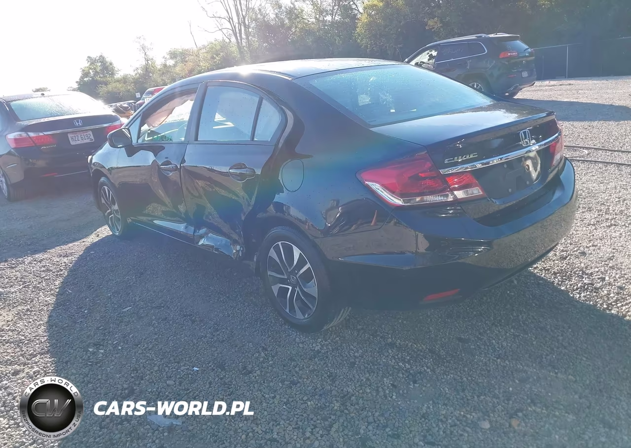 2014 Honda Civic Ex VIN:19XFB2F89EE245715 - 3