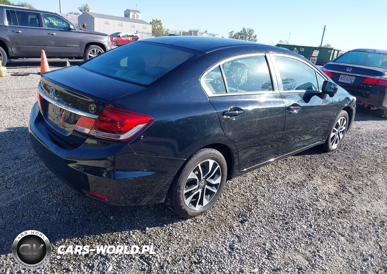 2014 Honda Civic Ex VIN:19XFB2F89EE245715 - 4
