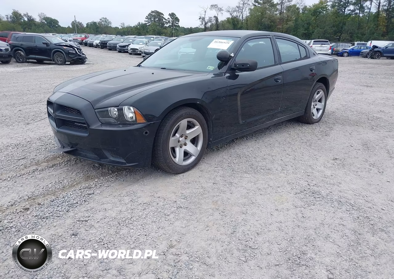 2014 Dodge Charger Police VIN:2C3CDXAT8EH125810 - 2