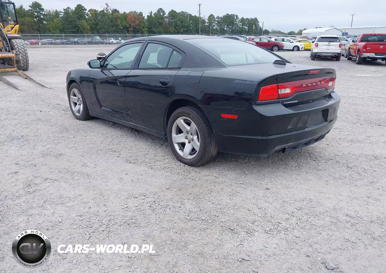 2014 Dodge Charger Police VIN:2C3CDXAT8EH125810 - 3