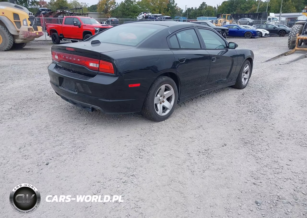 2014 Dodge Charger Police VIN:2C3CDXAT8EH125810 - 4