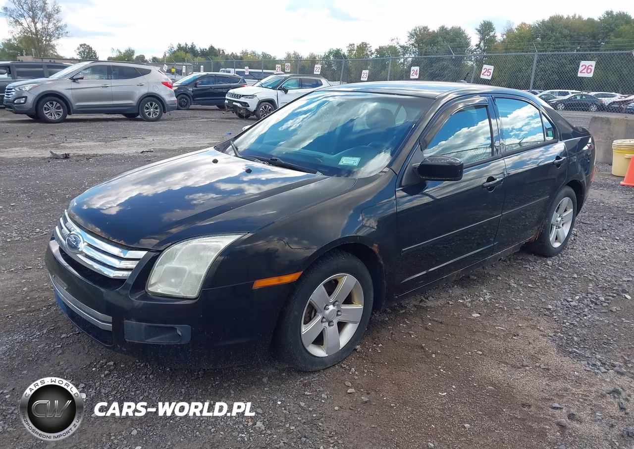 2008 Ford Fusion Se VIN:3FAHP07Z68R232784 - 2