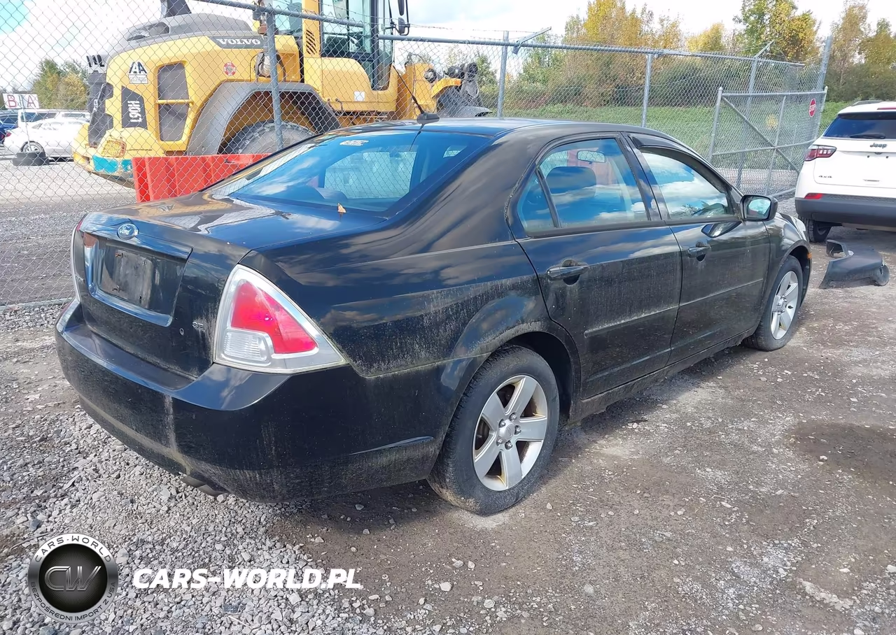 2008 Ford Fusion Se VIN:3FAHP07Z68R232784 - 4