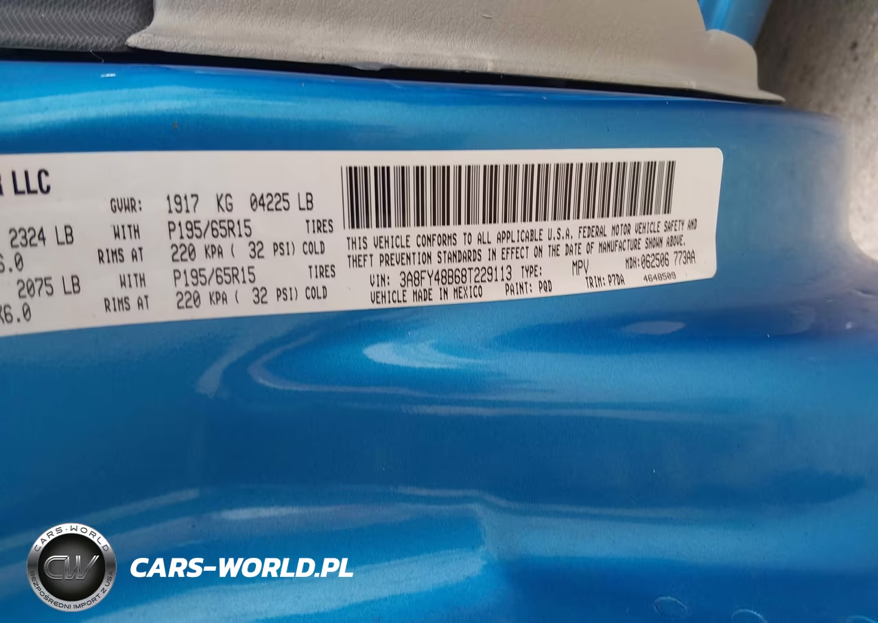 2008 Chrysler Pt Cruiser Lx VIN:3A8FY48B68T229113 - 9