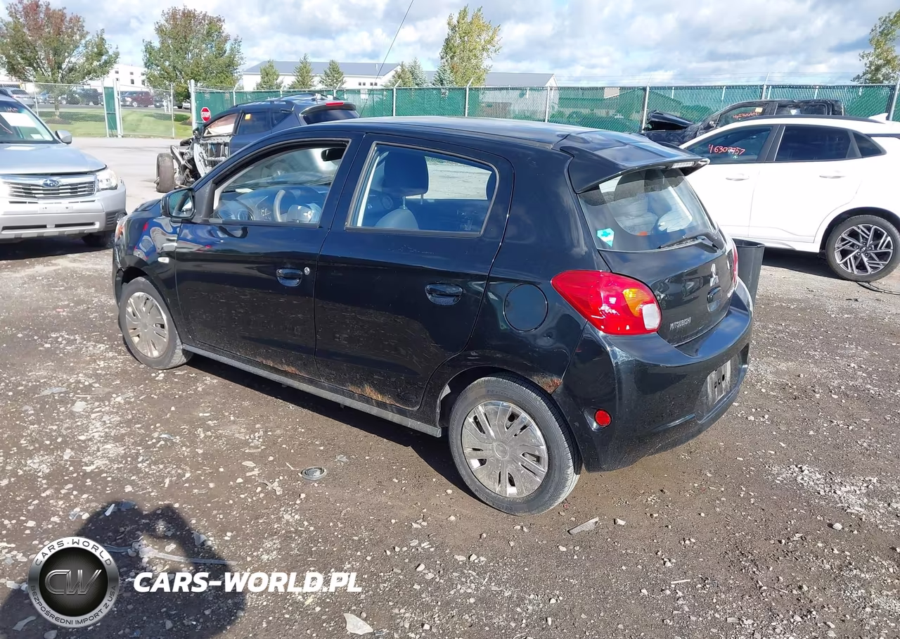 2014 Mitsubishi Mirage De VIN:ML32A3HJ7EH022738 - 3