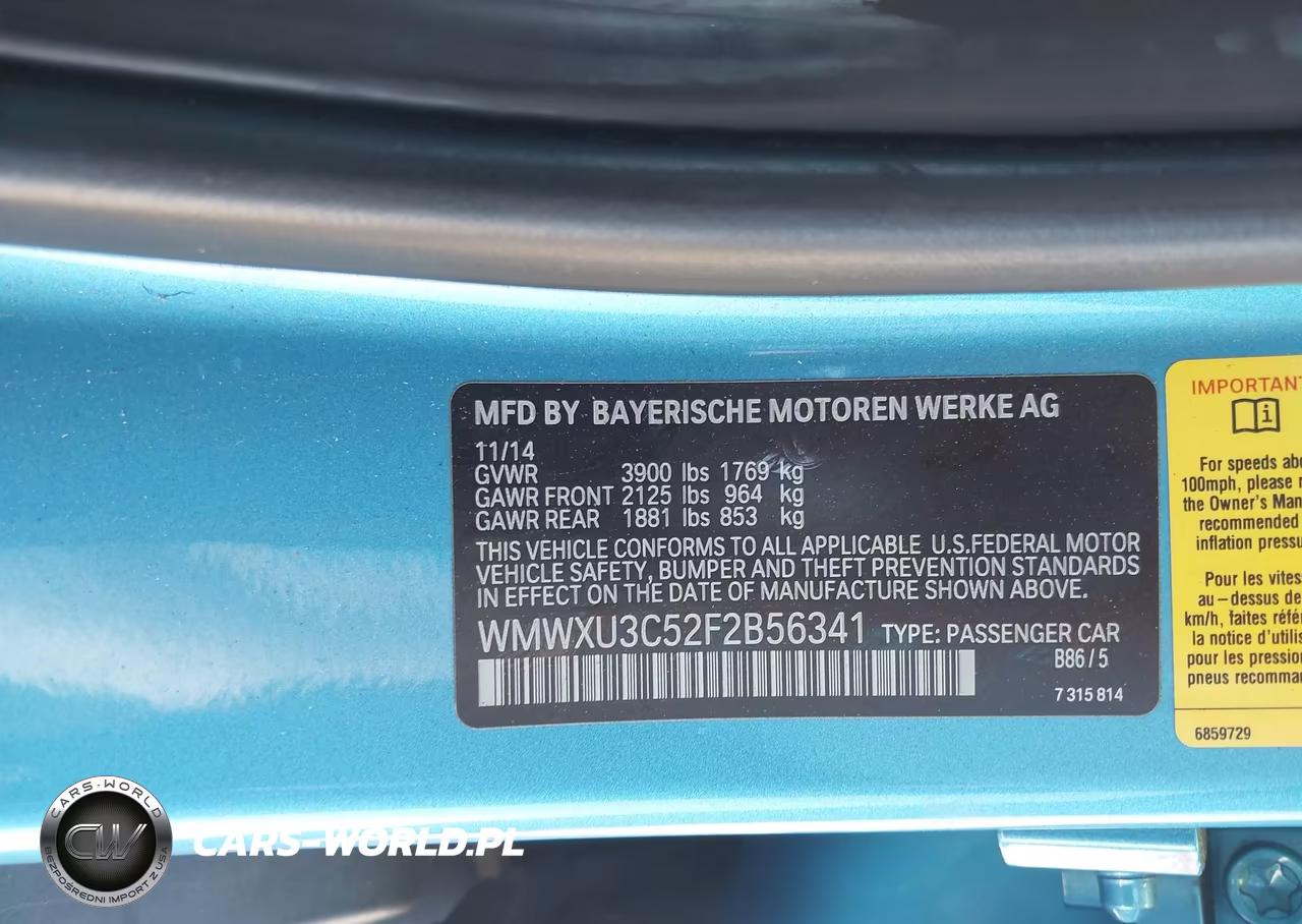 2015 Mini Hardtop Cooper S VIN:WMWXU3C52F2B56341 - 9