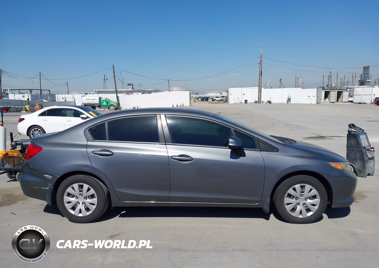 2012 Honda Civic Lx VIN:19XFB2F57CE321791 - 13