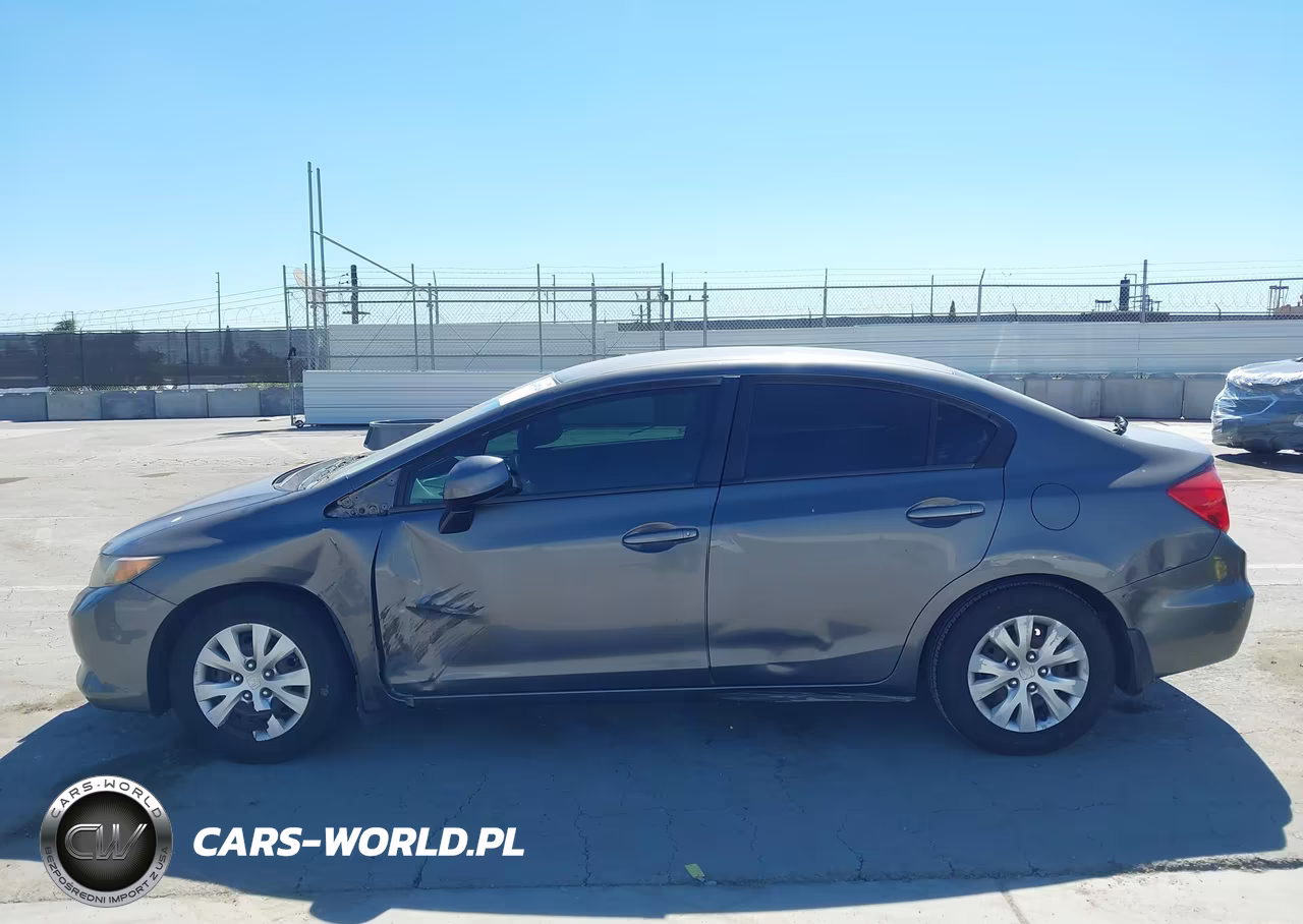 2012 Honda Civic Lx VIN:19XFB2F57CE321791 - 14