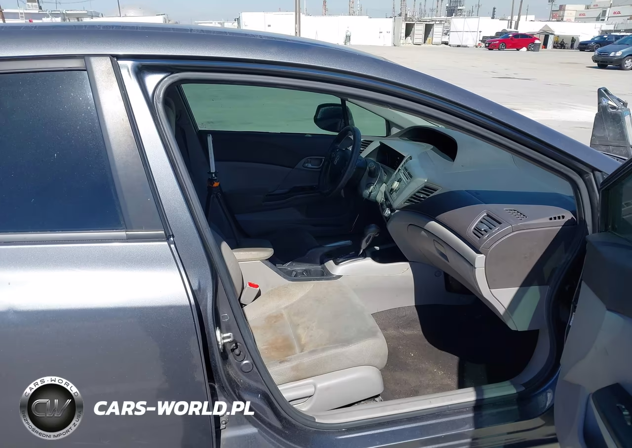 2012 Honda Civic Lx VIN:19XFB2F57CE321791 - 5