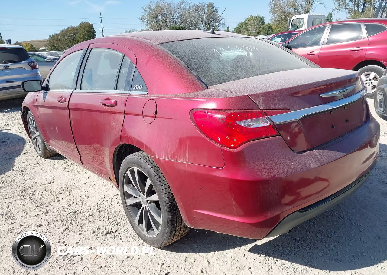 2012 Chrysler 200 S VIN:1C3CCBHGXCN116688 - 3
