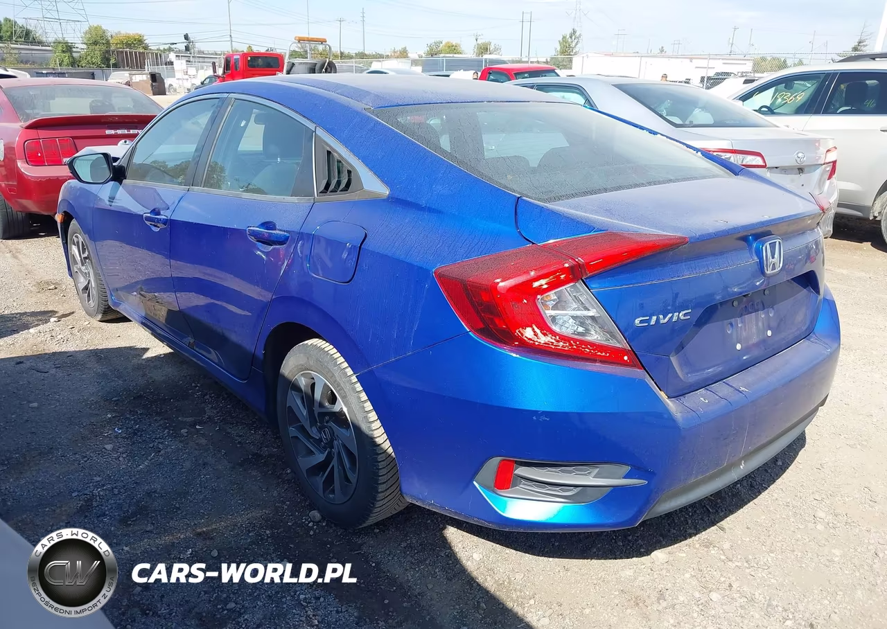 2016 Honda Civic Ex VIN:19XFC2F76GE091374 - 3