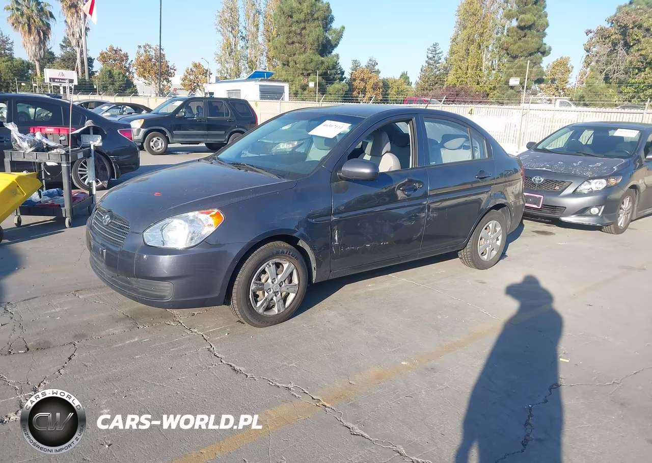 2010 Hyundai Accent Gls VIN:KMHCN4ACXAU424919 - 2