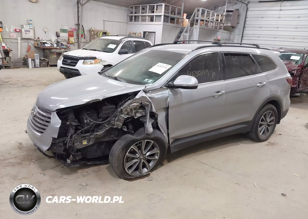 2017 Hyundai Santa Fe Se VIN:KM8SNDHF9HU174322 - 2