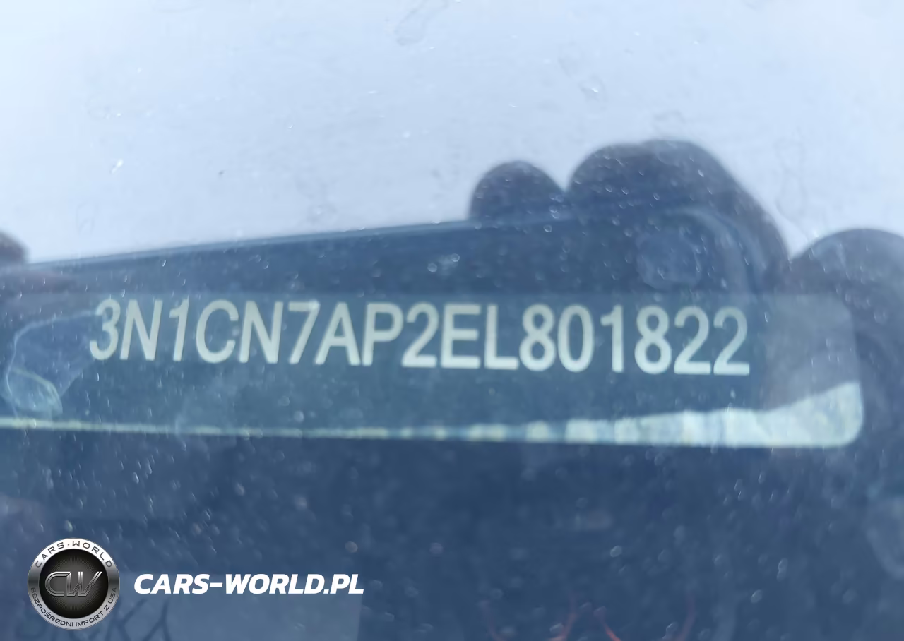 2014 Nissan Versa 1.6 Sv VIN:3N1CN7AP2EL801822 - 9