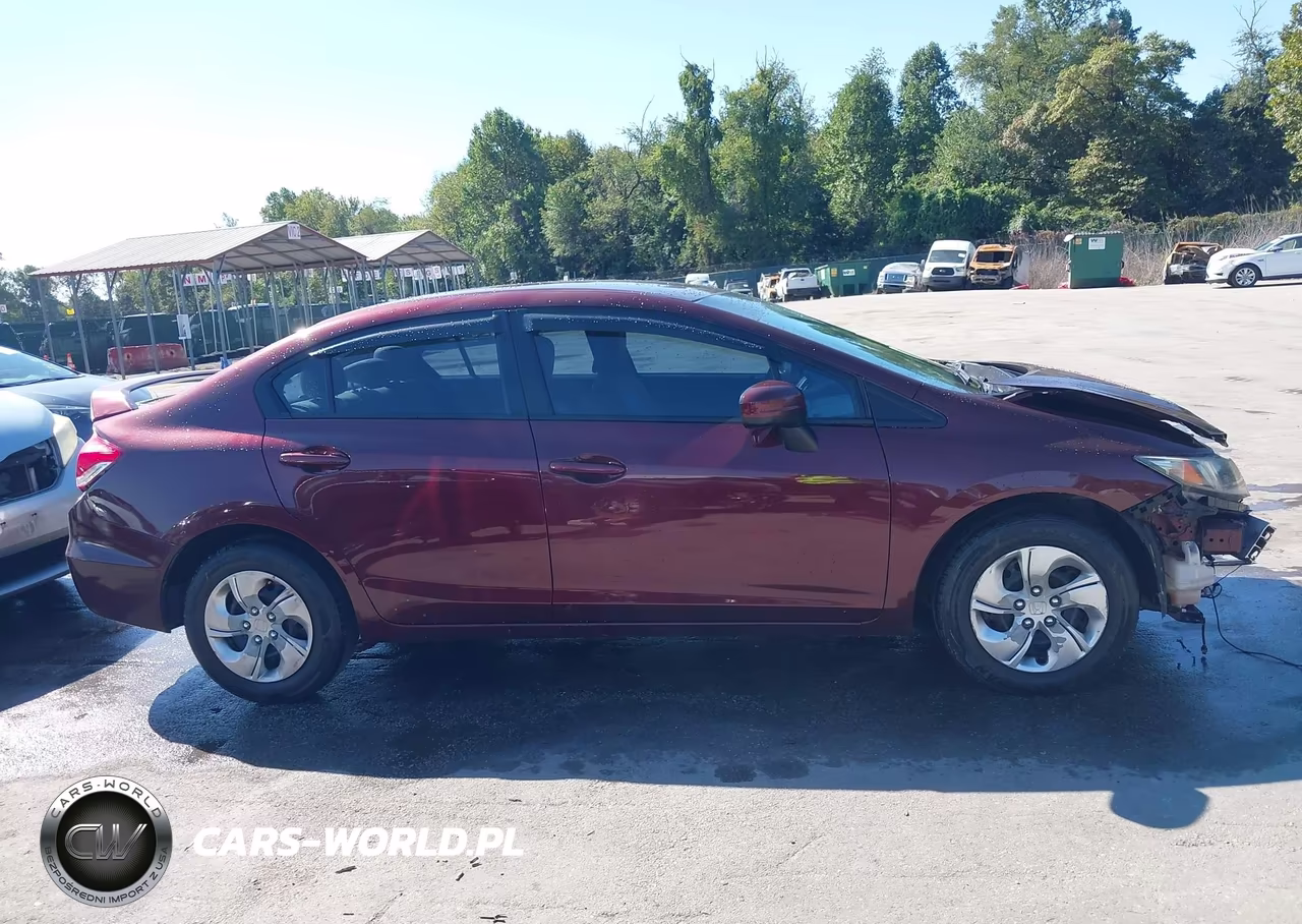 2015 Honda Civic Lx VIN:19XFB2F54FE227680 - 14