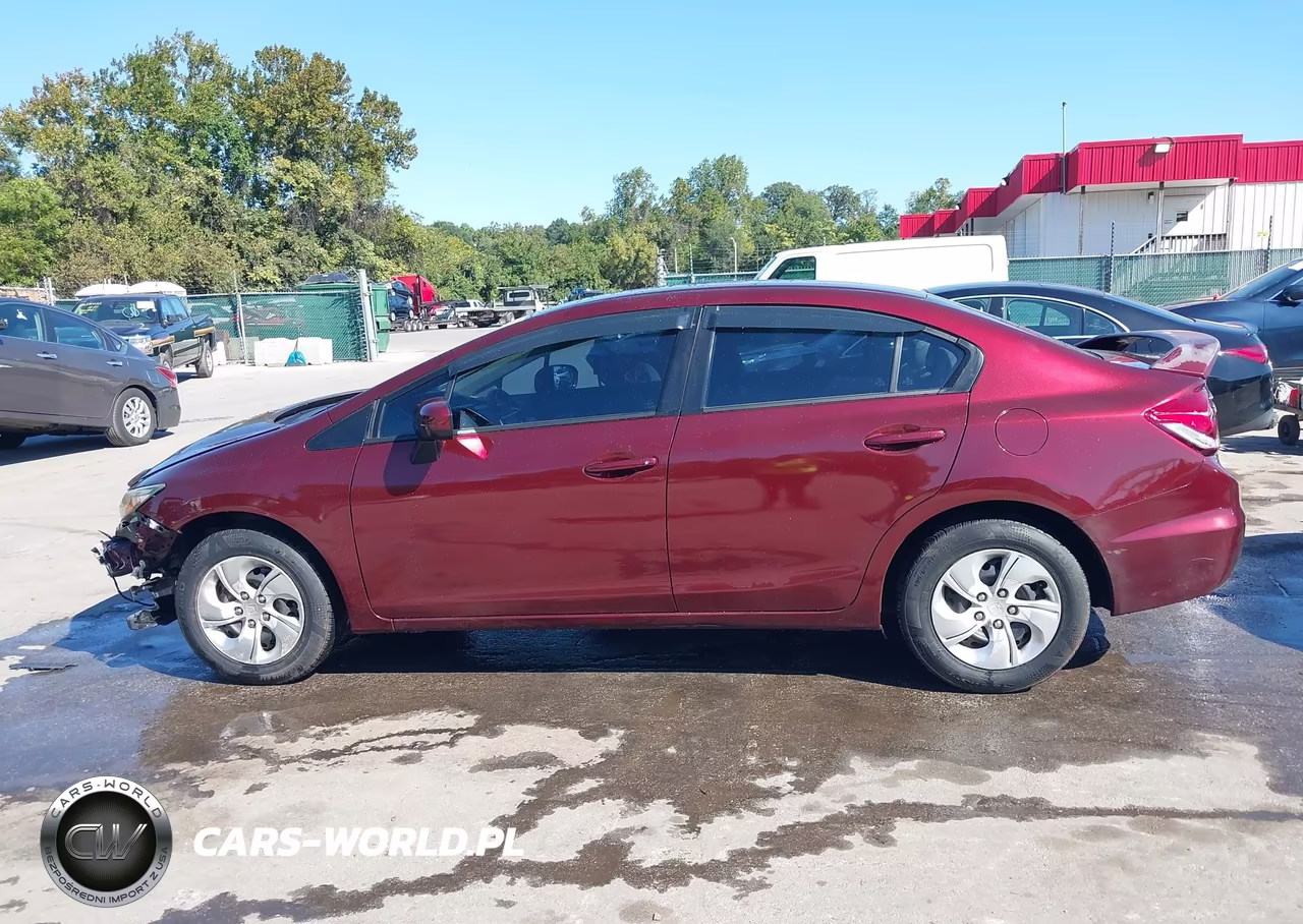 2015 Honda Civic Lx VIN:19XFB2F54FE227680 - 15