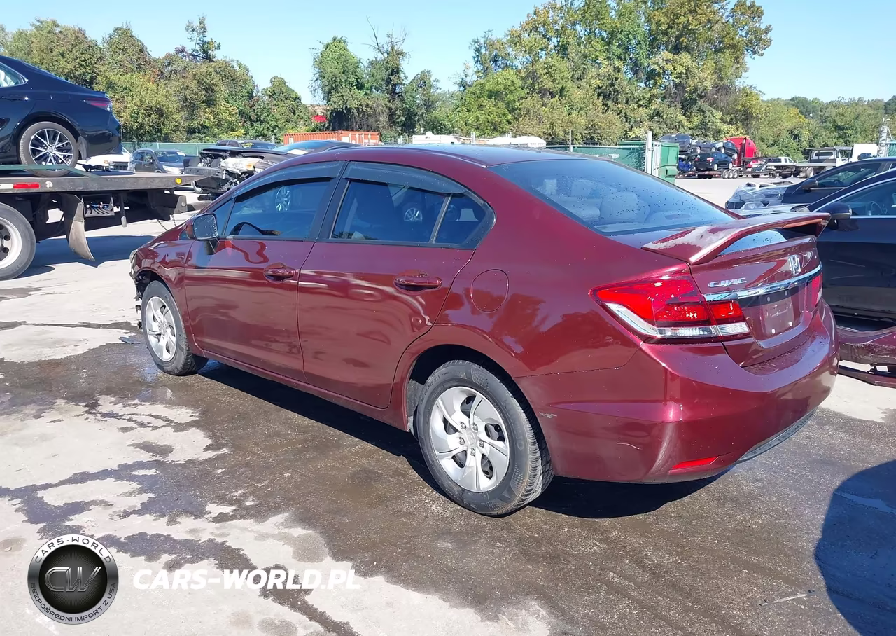 2015 Honda Civic Lx VIN:19XFB2F54FE227680 - 3