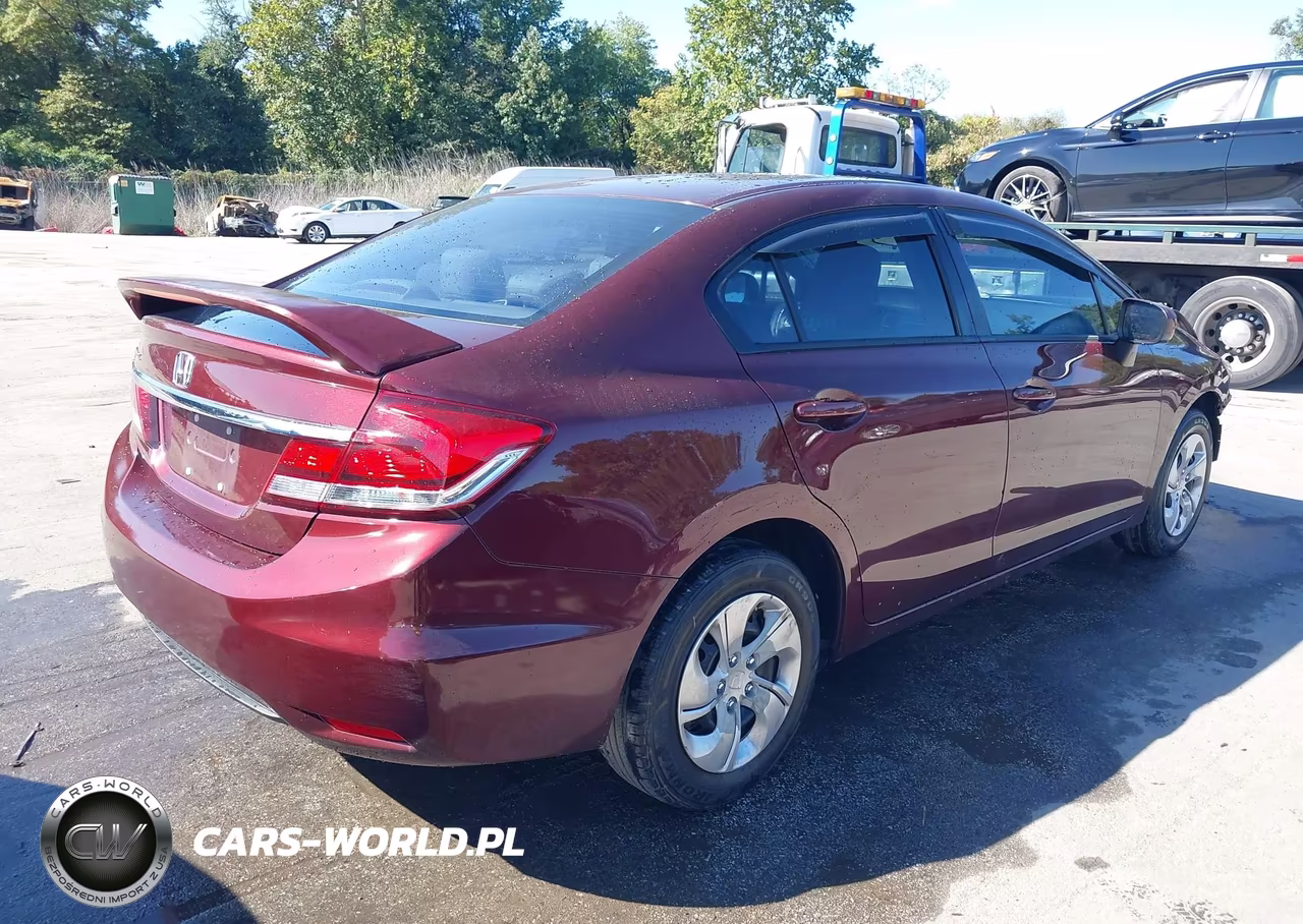 2015 Honda Civic Lx VIN:19XFB2F54FE227680 - 4