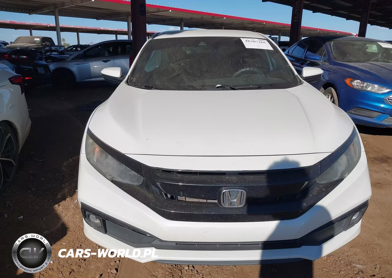 2019 Honda Civic Sport VIN:2HGFC2F8XKH503707 - 12