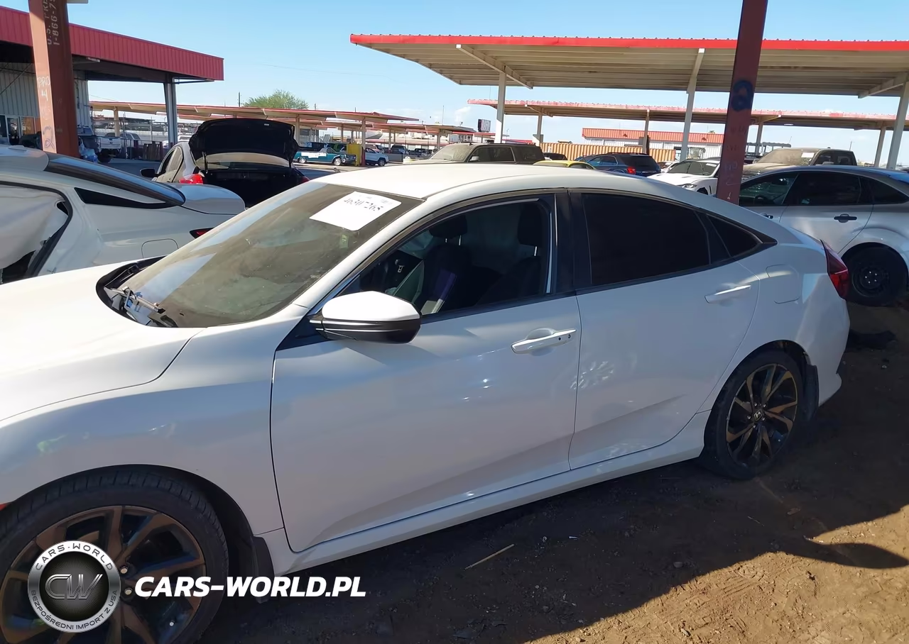 2019 Honda Civic Sport VIN:2HGFC2F8XKH503707 - 14