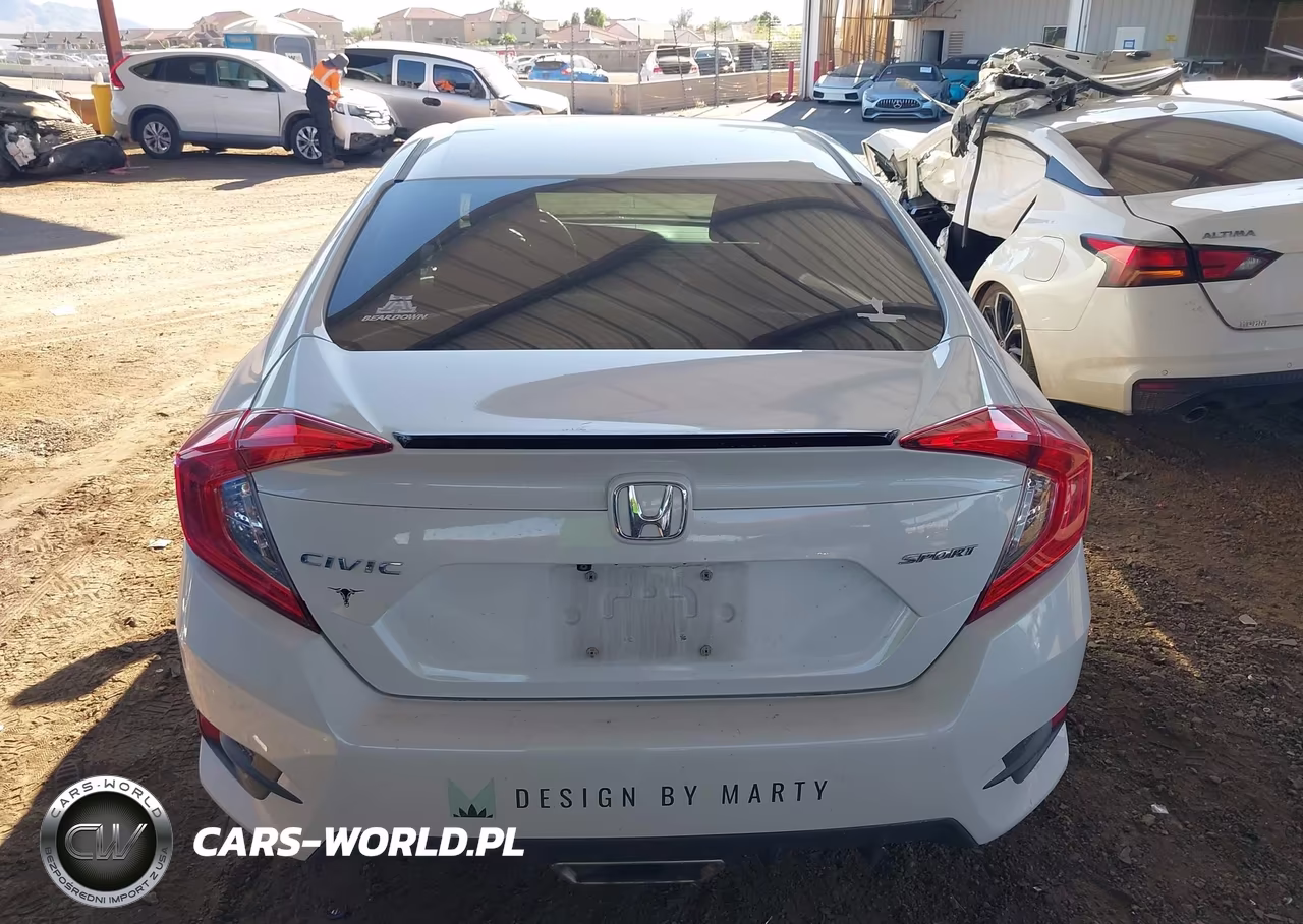 2019 Honda Civic Sport VIN:2HGFC2F8XKH503707 - 16