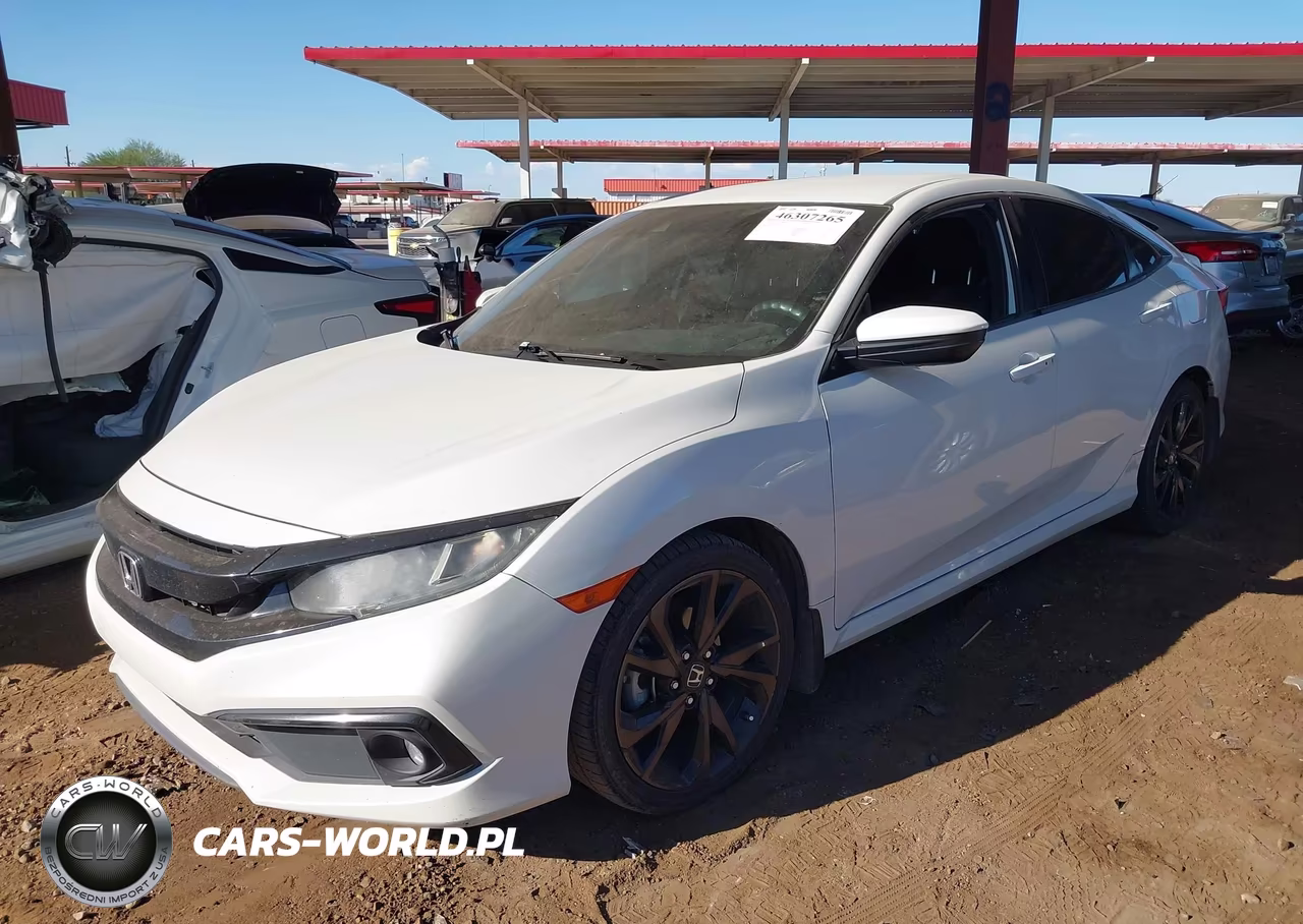 2019 Honda Civic Sport VIN:2HGFC2F8XKH503707 - 2