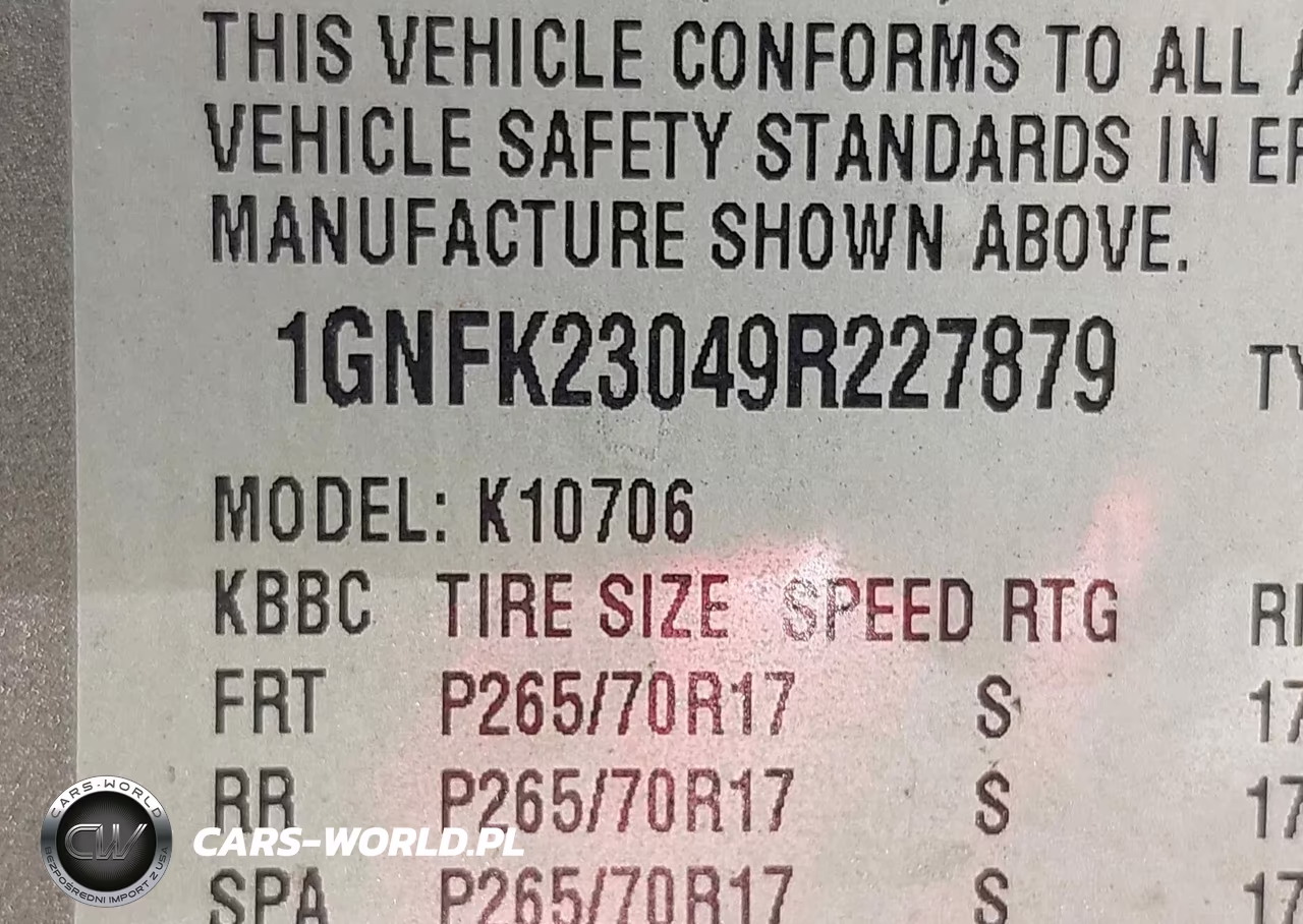 2009 Chevrolet Tahoe Lt1 VIN:1GNFK23049R227879 - 9