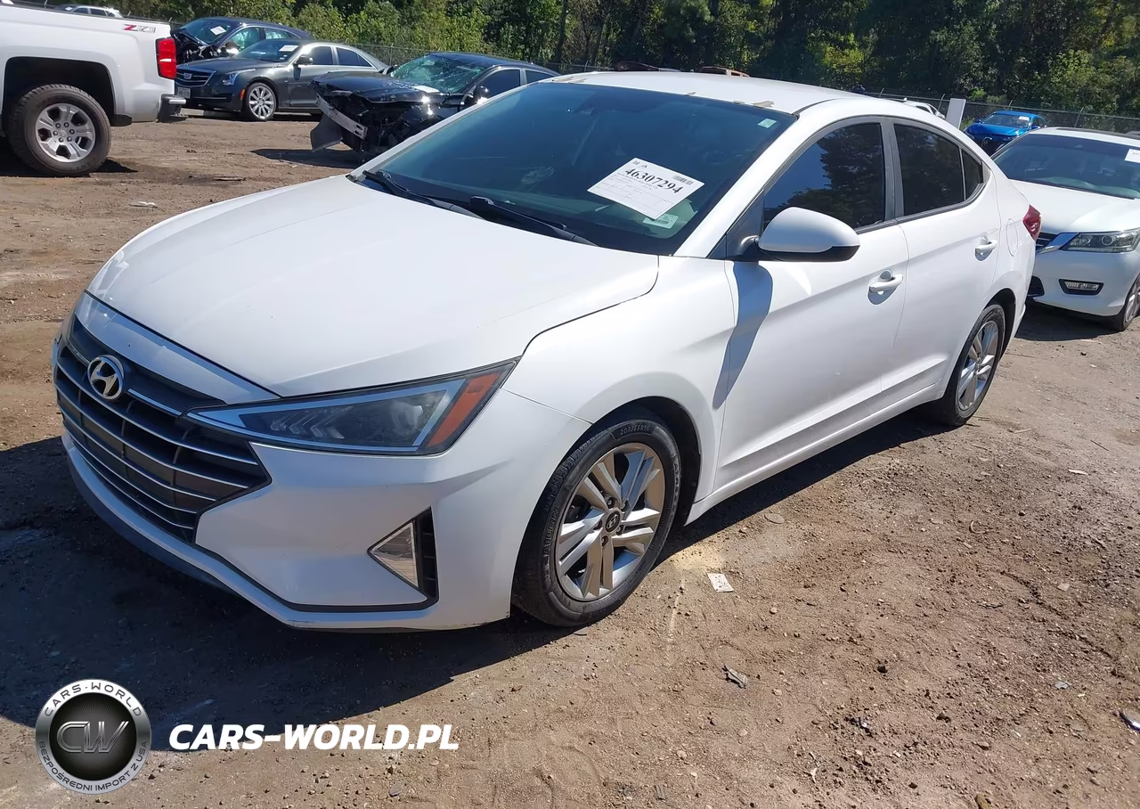 2020 Hyundai Elantra Sel VIN:5NPD84LF0LH542336 - 2