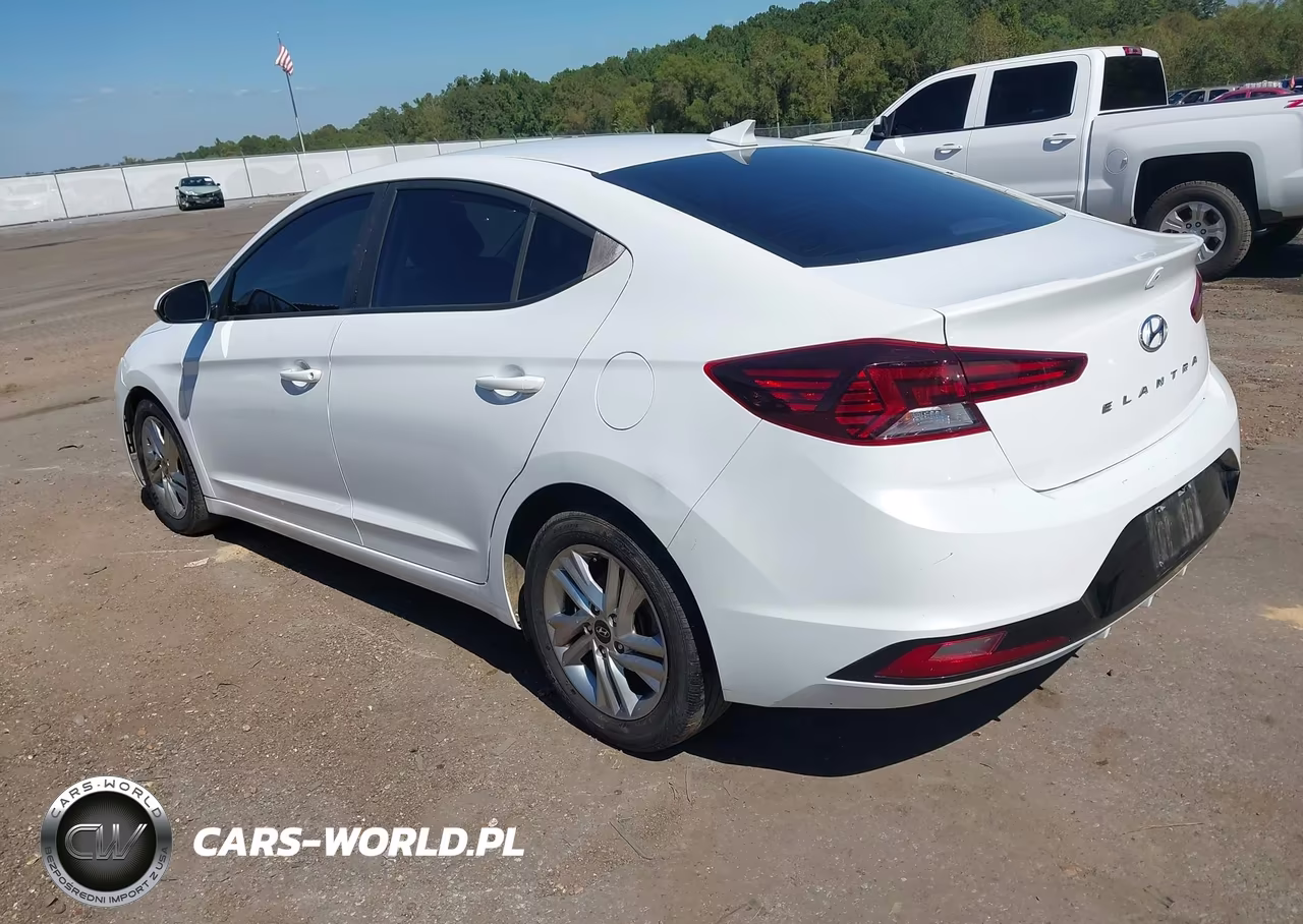 2020 Hyundai Elantra Sel VIN:5NPD84LF0LH542336 - 3