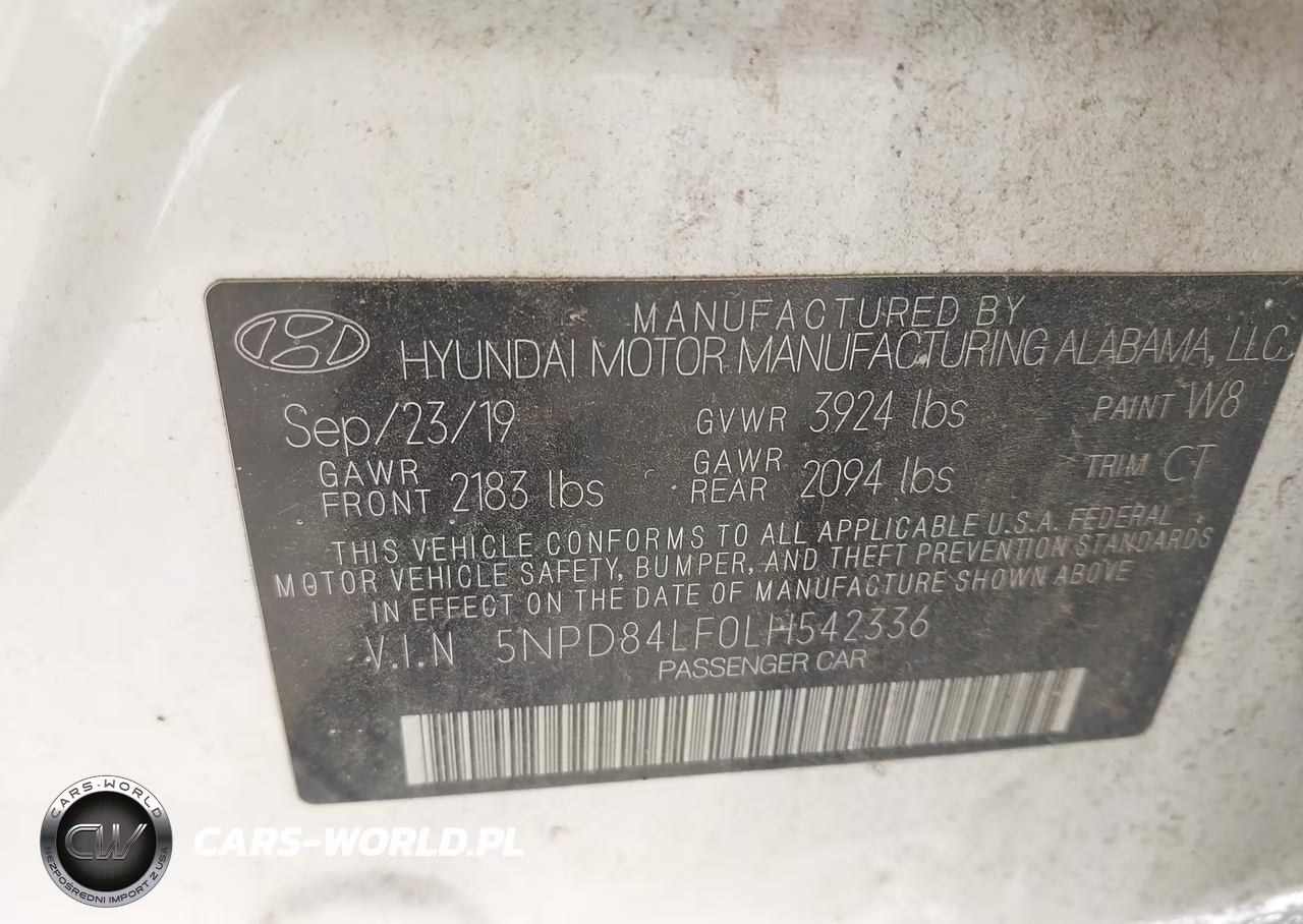 2020 Hyundai Elantra Sel VIN:5NPD84LF0LH542336 - 9