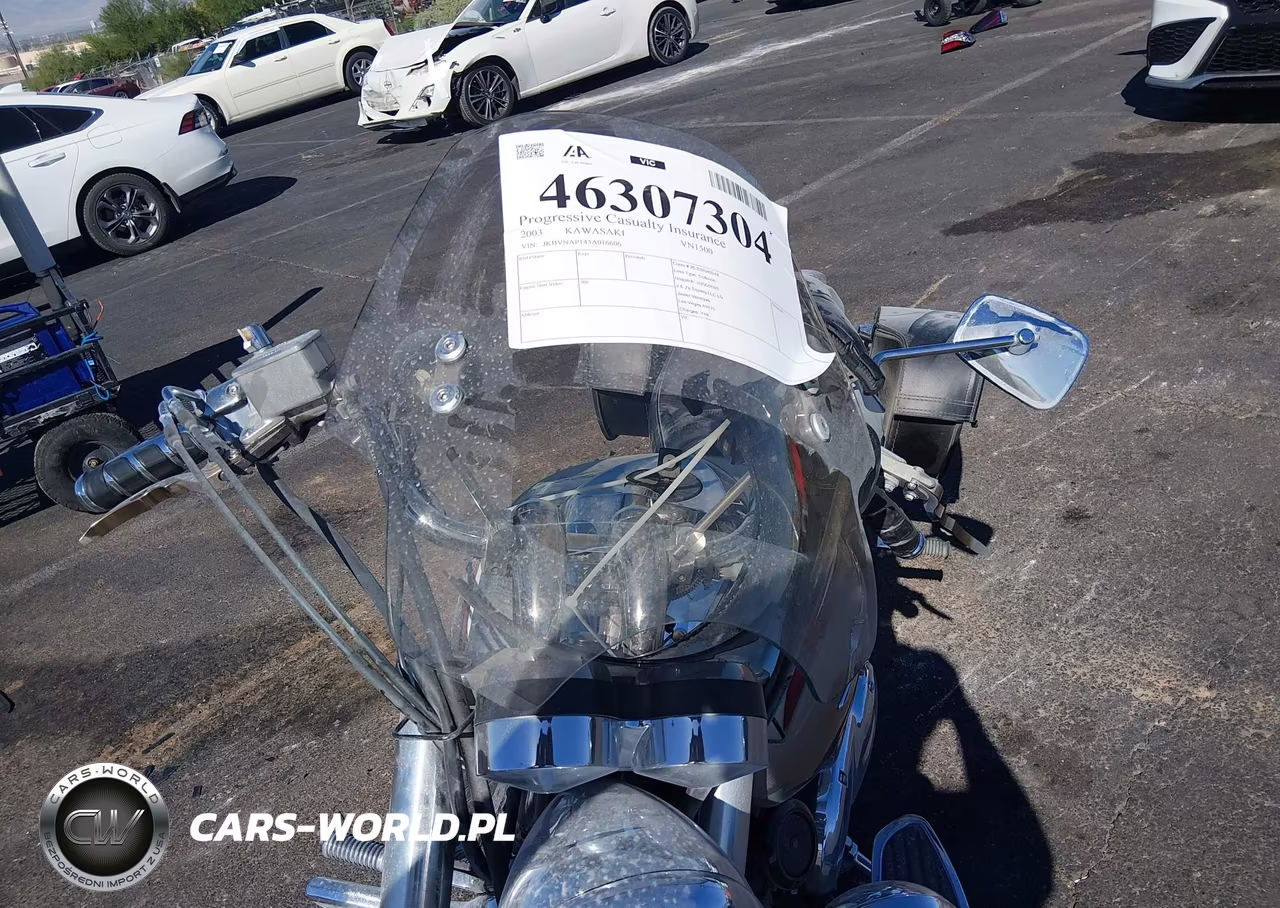 2003 Kawasaki Vn1500 P1 VIN:JKBVNAP143A016606 - 5