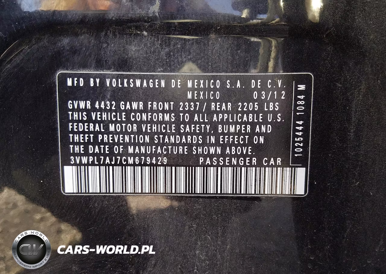 2012 Volkswagen Jetta Sportwagen 2.0L Tdi VIN:3VWPL7AJ7CM679429 - 9
