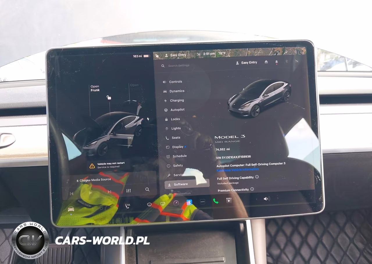 2018 Tesla Model 3 Long Range-Mid Range VIN:5YJ3E1EAXJF158936 - 18