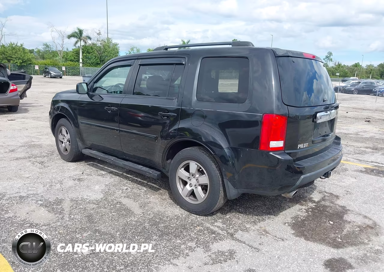 2011 Honda Pilot Ex-L VIN:5FNYF3H50BB017436 - 3